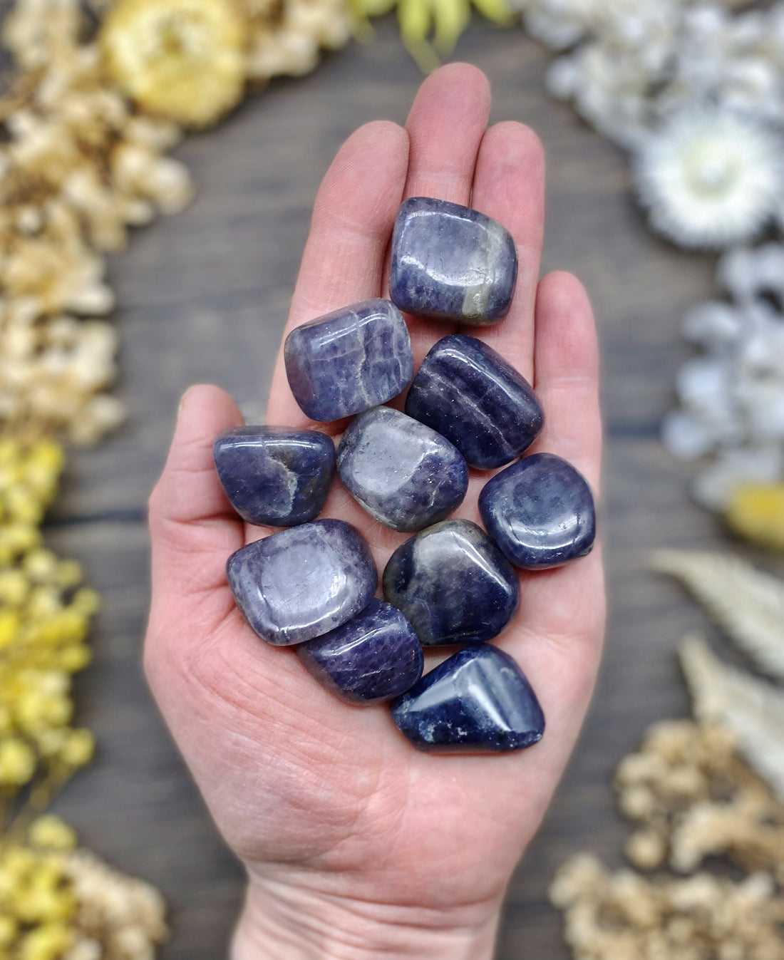 Iolite Tumbled Stone