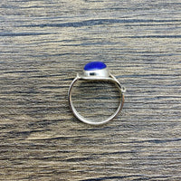 Ring - Lapis Lazuli Circle Loop