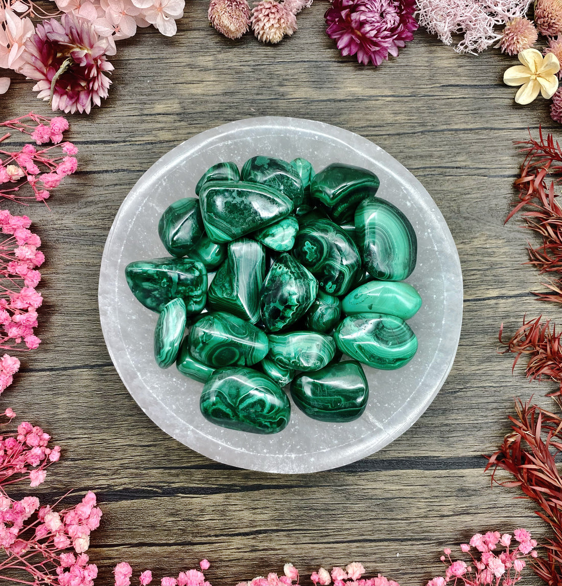 Malachite Tumbled Stone