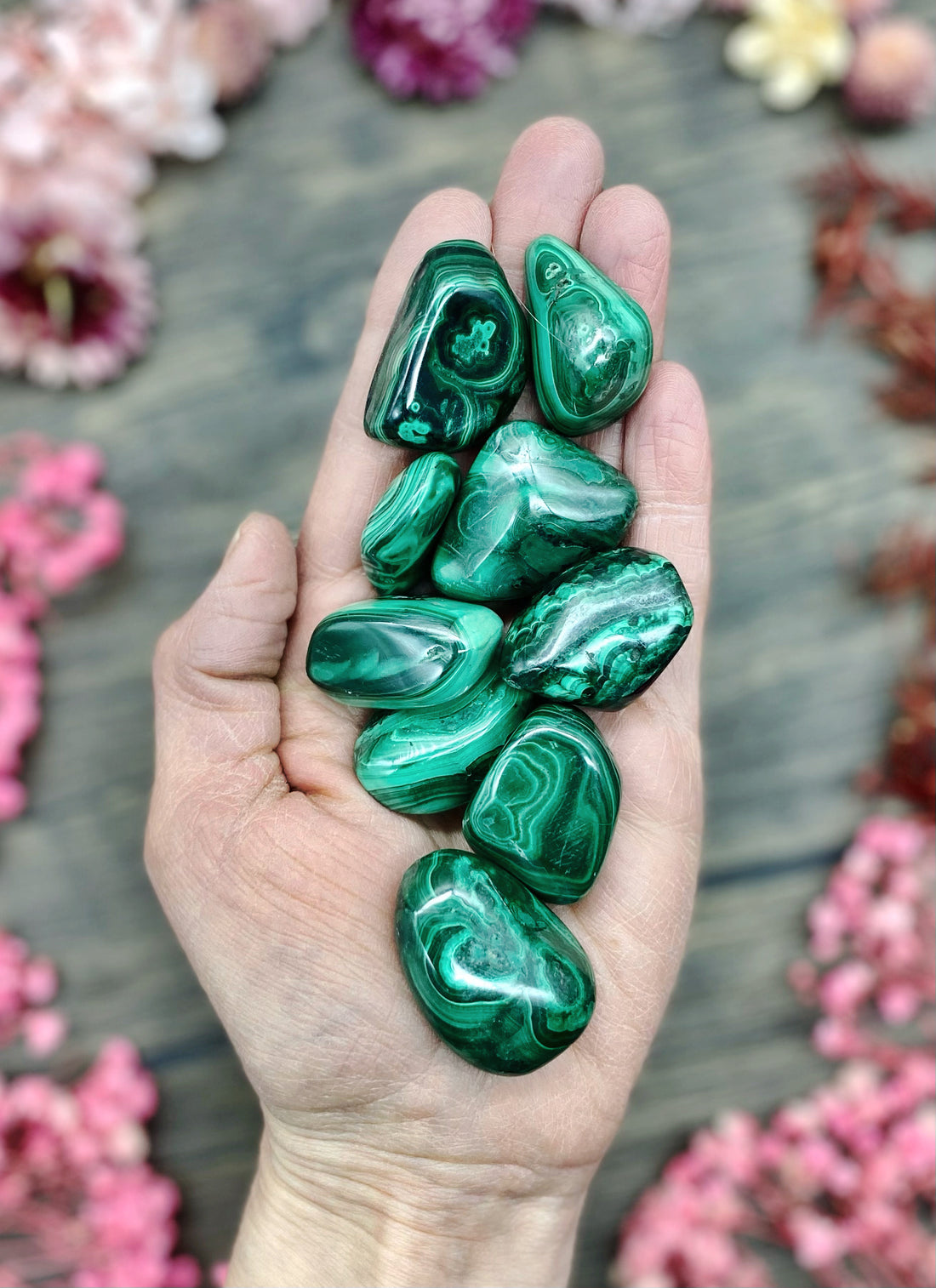 Malachite Tumbled Stone