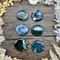Moss Agate Medallion