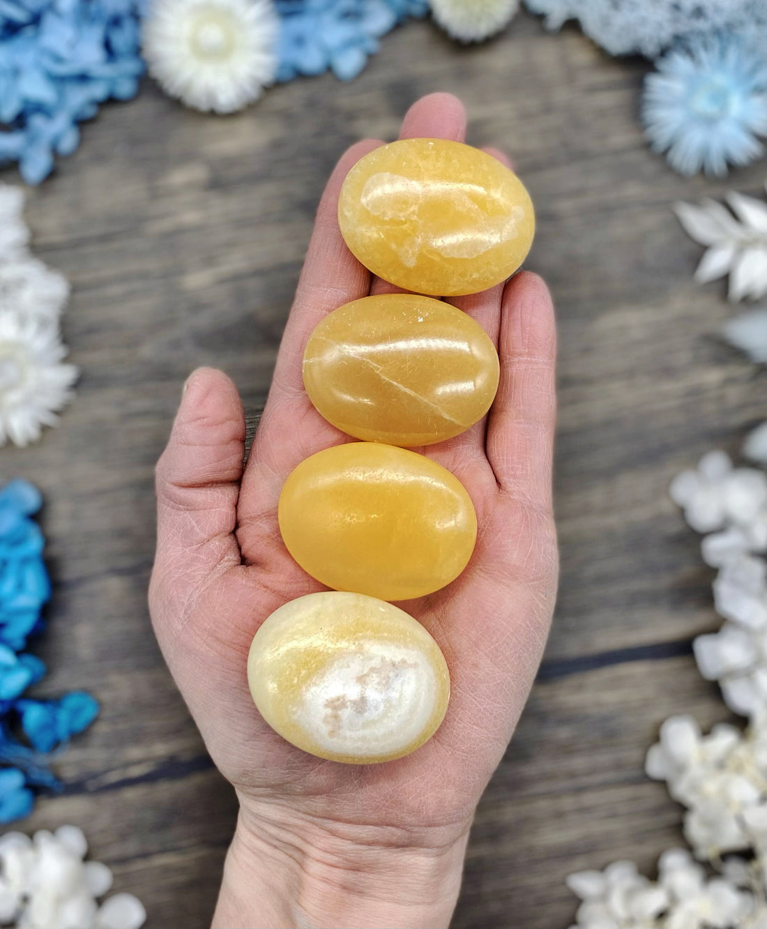 Orange Calcite Pillow