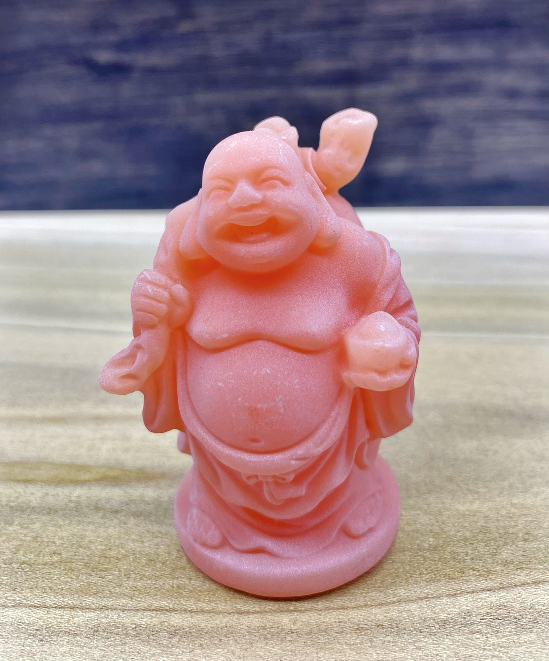 Pink Buddha Figurine 2"