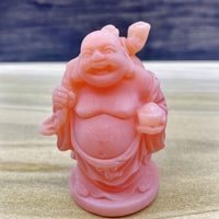 Pink Buddha Figurine 2"