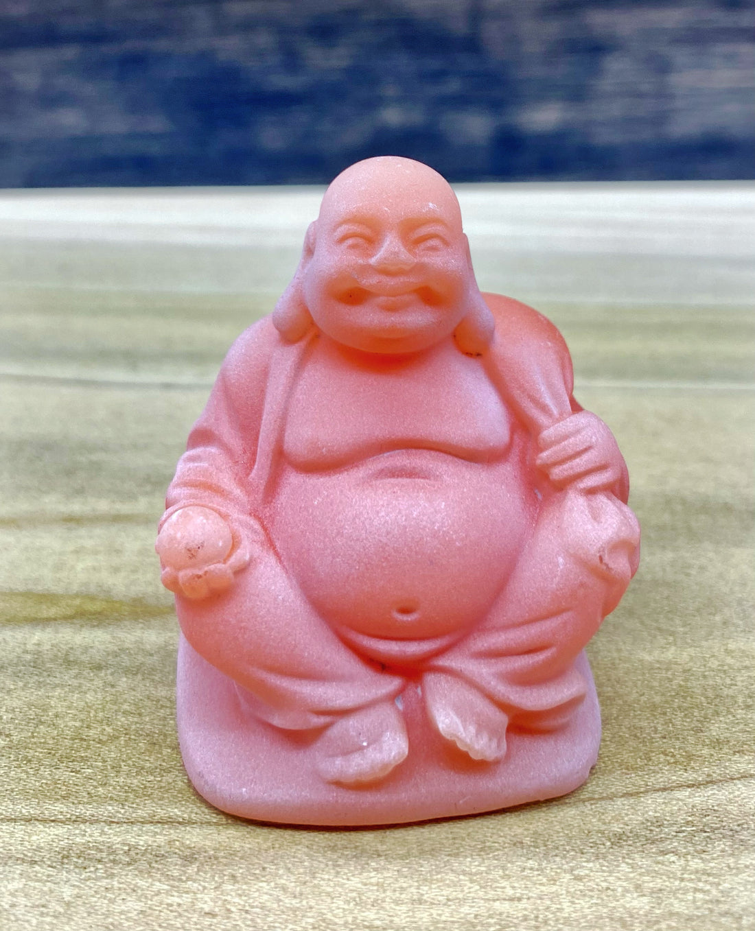 Pink Buddha Figurine 2"