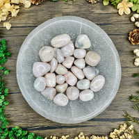 Pink Mangano Calcite Tumbled Stone