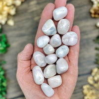 Pink Mangano Calcite Tumbled Stone