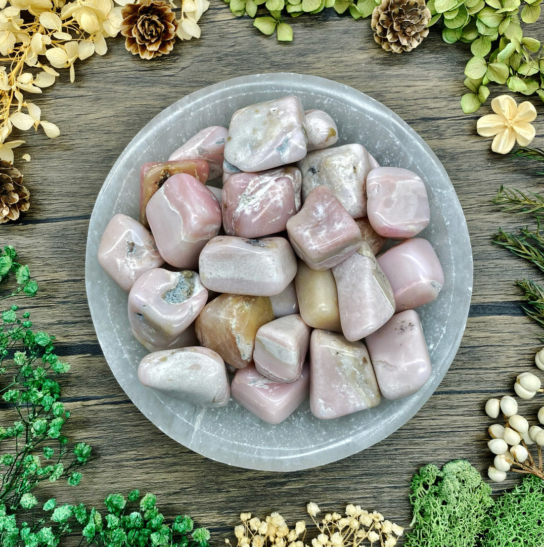 Pink Opal Tumbled