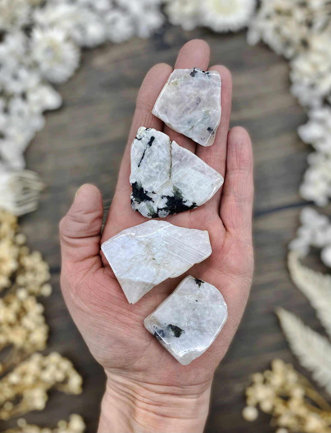 Rainbow Moonstone Slab