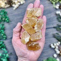 Honey Calcite Raw