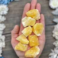Orange Calcite Raw