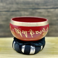 Singing Bowl Red 4"