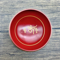 Singing Bowl Red 4"