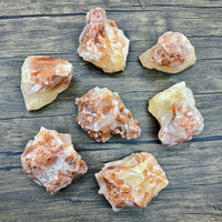 Red Calcite Large $30