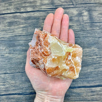 Red Calcite Large $30