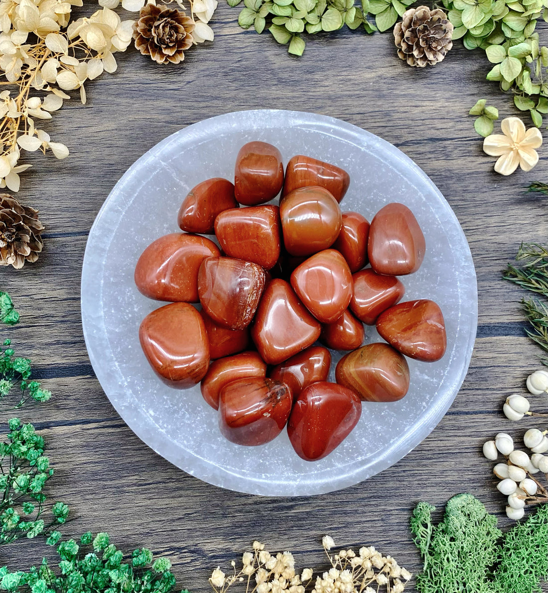 Red Jasper Tumbled Large