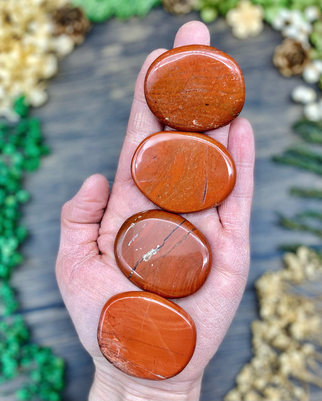 Red Jasper Medallion