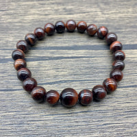 Mala Bracelet Red Tigers Eye
