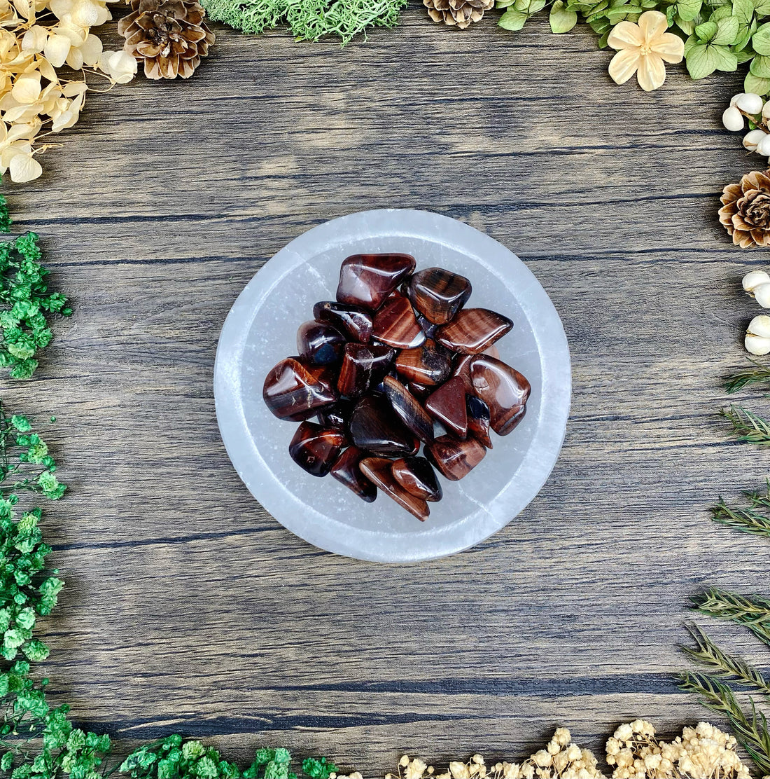 Red Tigers Eye Tumbled Stone Small