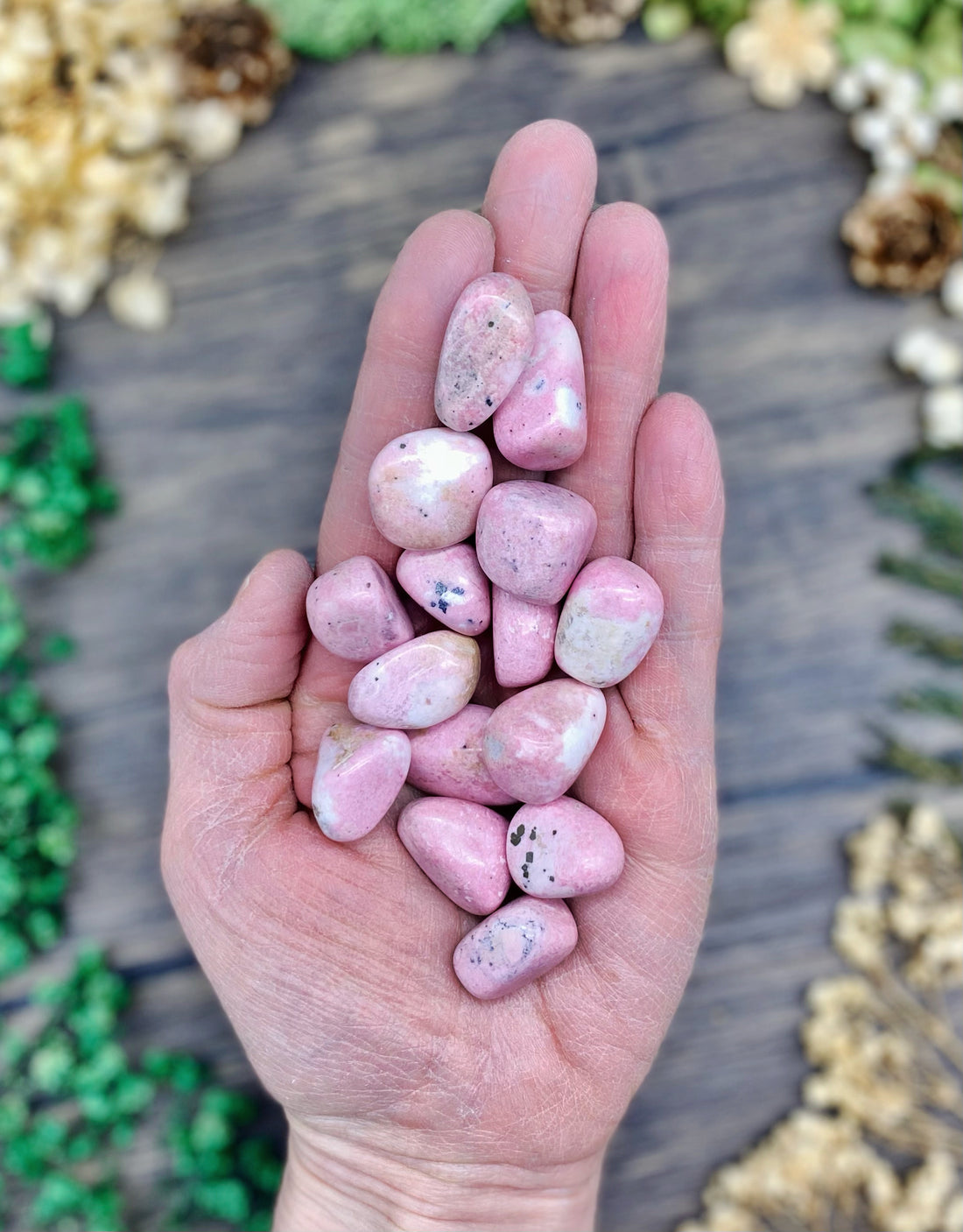 Rhodonite Tumbled Stone