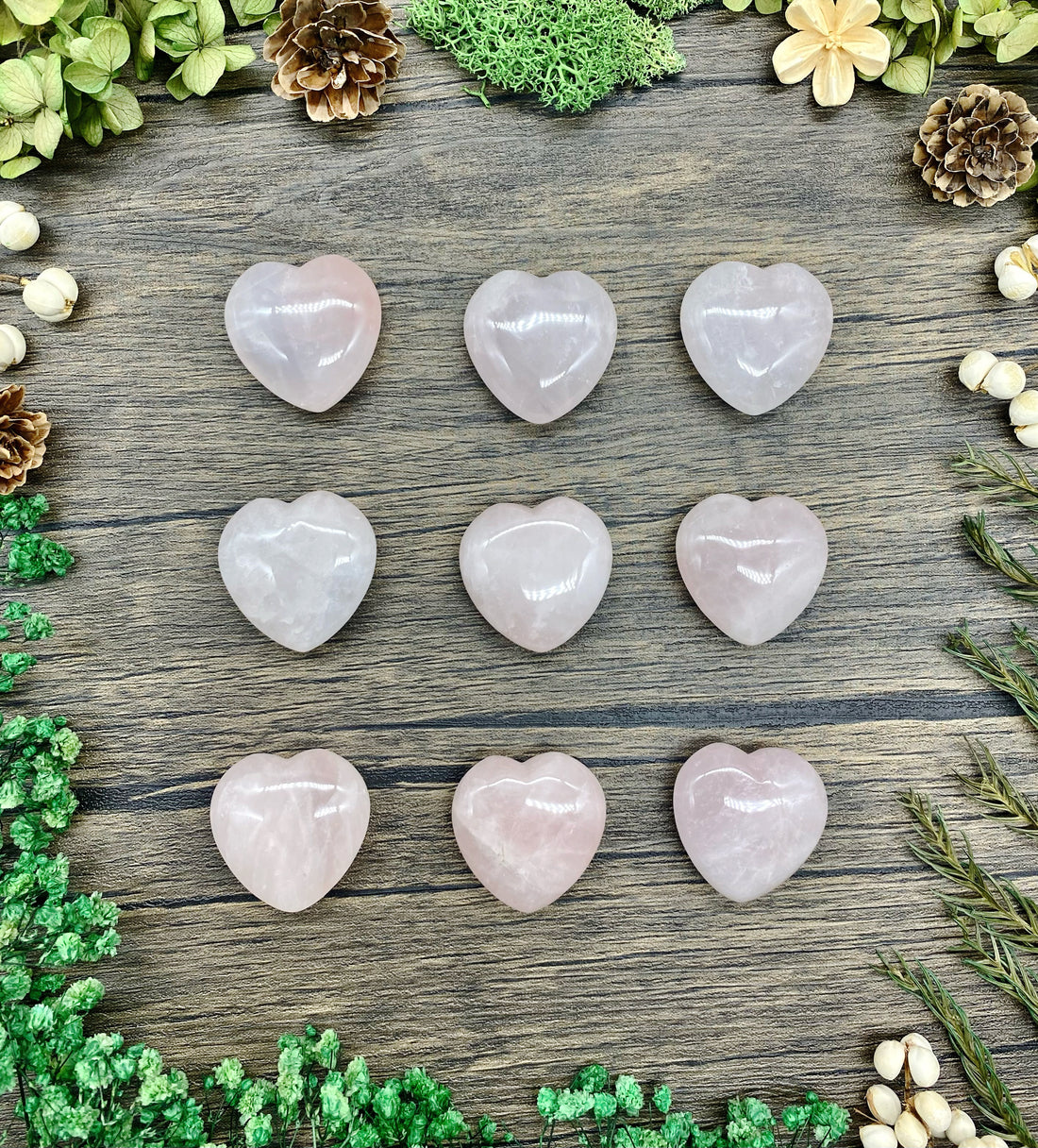 Rose Quartz Heart Mini
