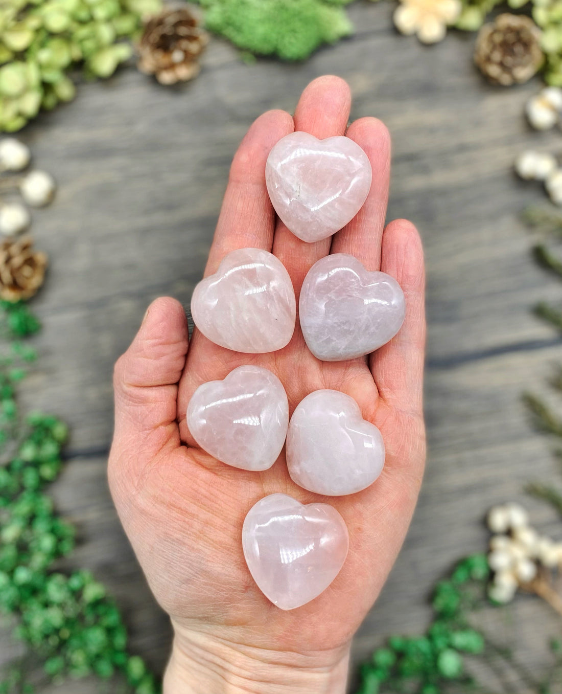 Rose Quartz Heart Mini