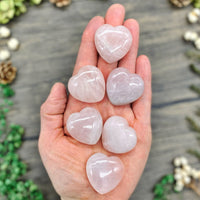 Rose Quartz Heart Mini
