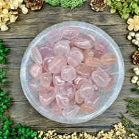 Rose Quartz Tumbled Stone