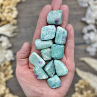 Ruby Fuchsite Tumbled Stone