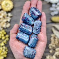 Ruby Kyanite Tumbled Stone