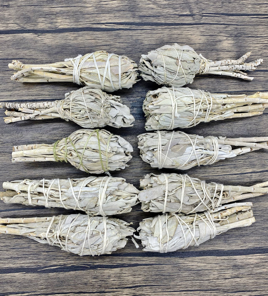 White sage mini bundle 4"
