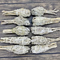 White sage mini bundle 4"