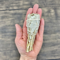 White sage mini bundle 4"