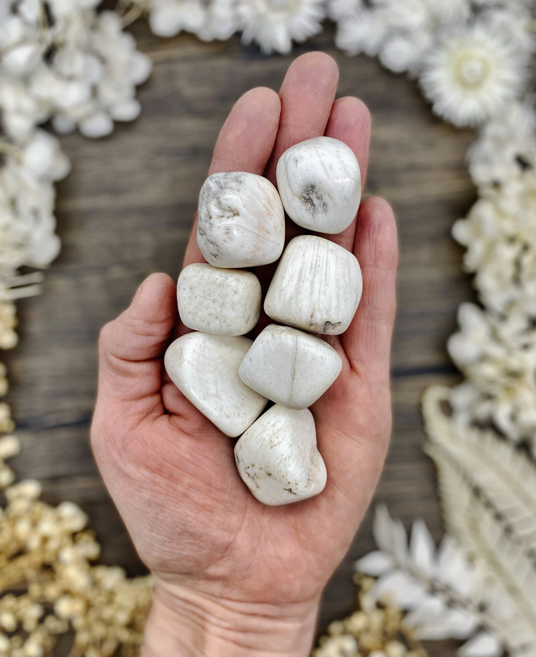 Scolecite Tumbled Stone
