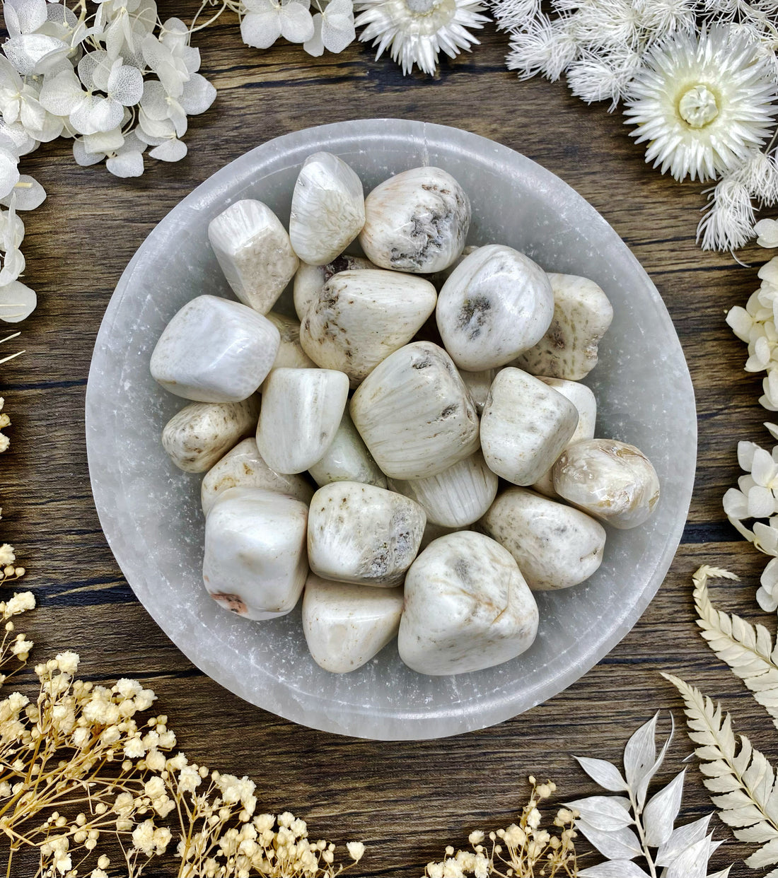 Scolecite Tumbled Stone