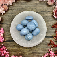 Selenite Round Bowl Small