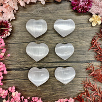 Selenite Heart Small