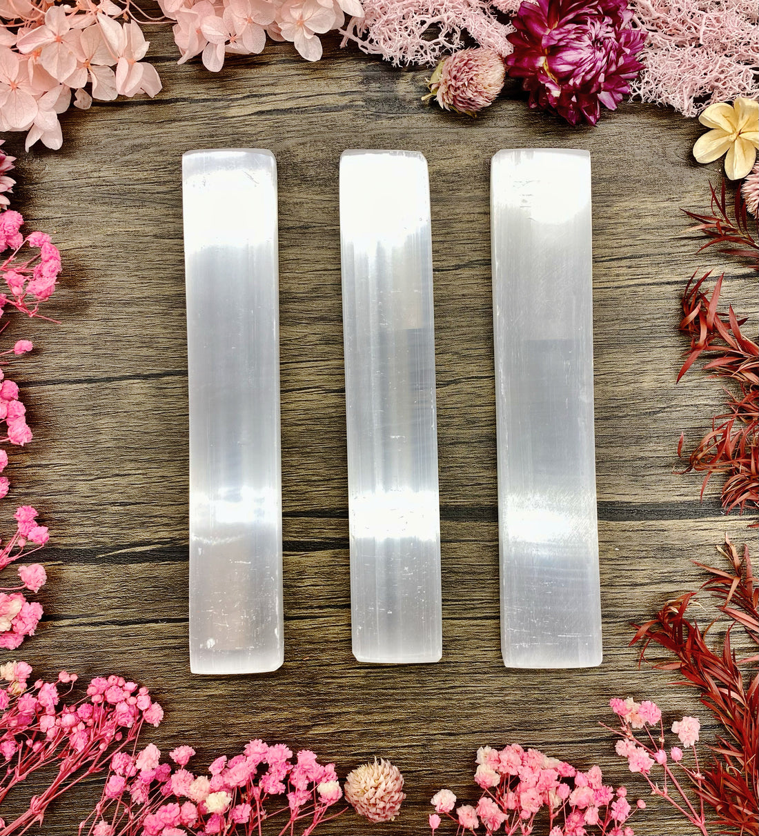 Selenite Stick Polished