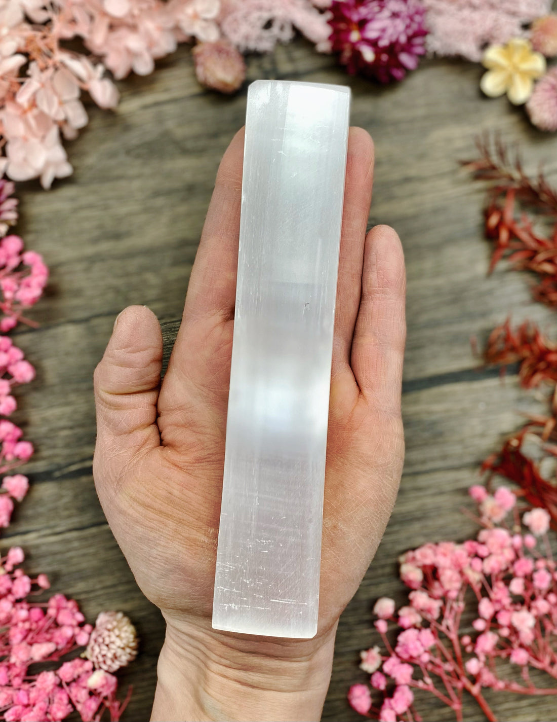 Selenite Stick Polished