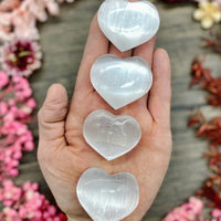 Selenite Heart Small