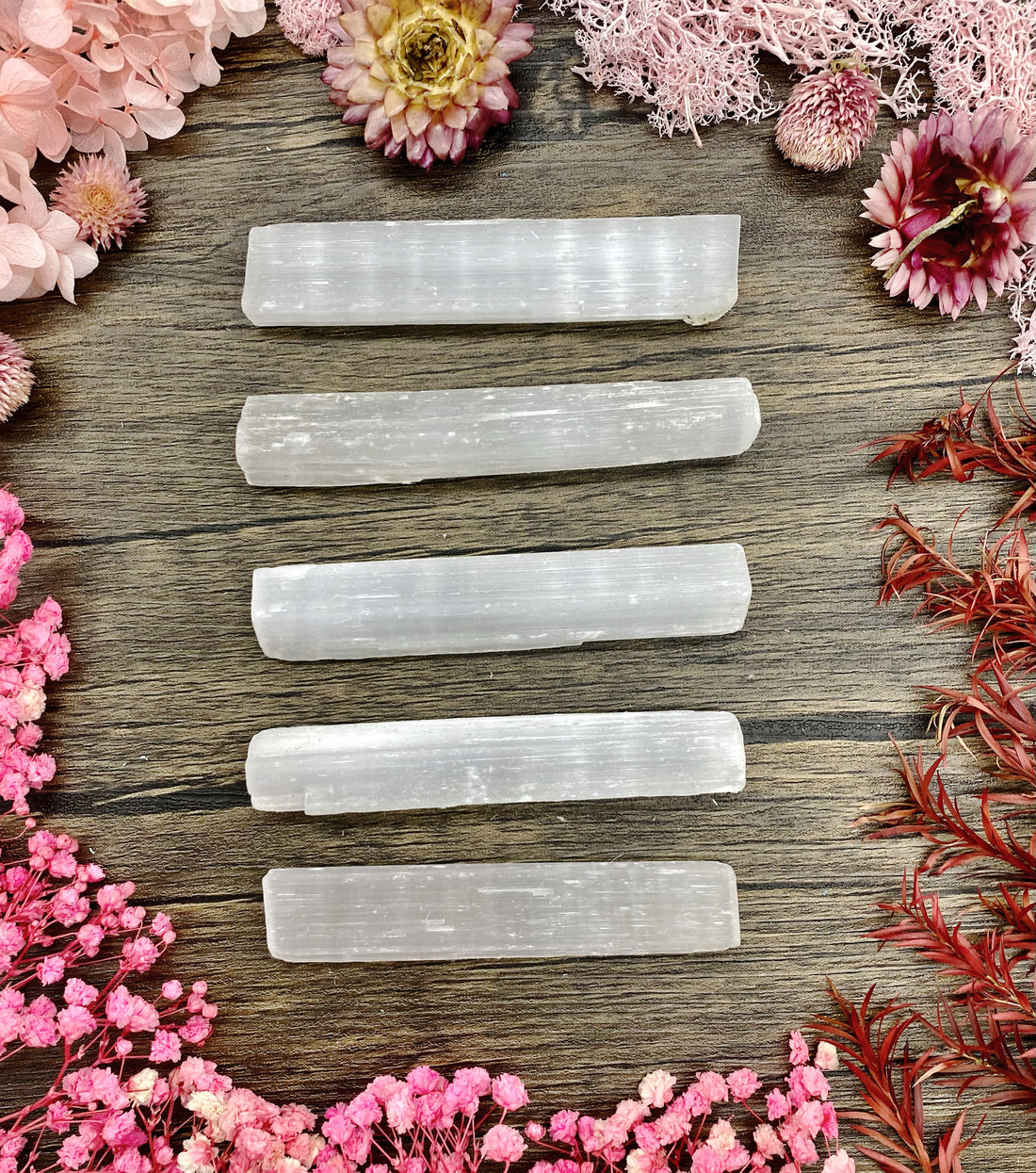 Selenite Stick Small 4"