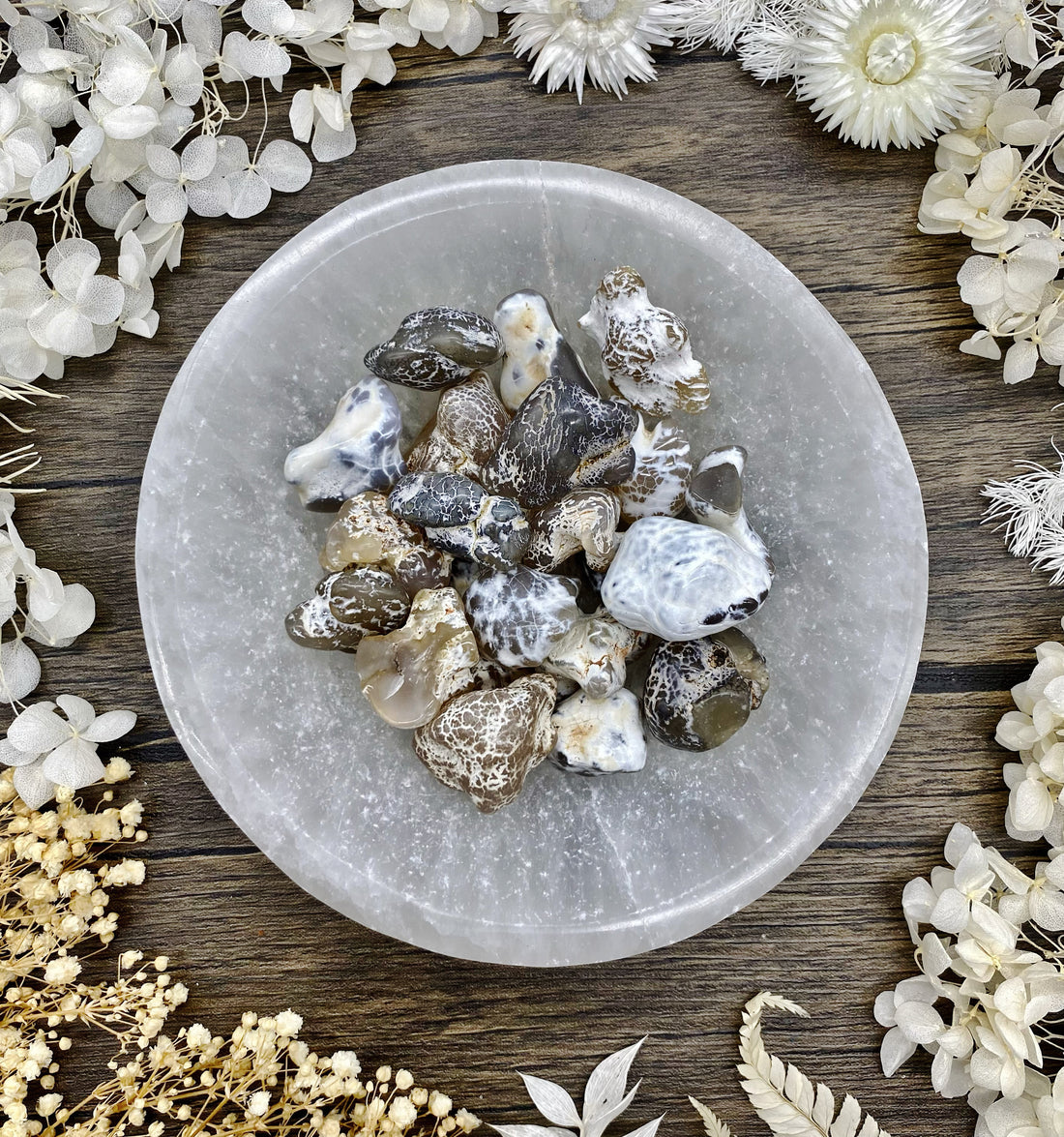 Snakeskin Agate Tumbled Stone