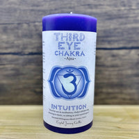 Chakra Pillar Candle Indigo