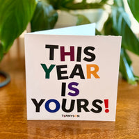 Quotable Card: This Year is Yours