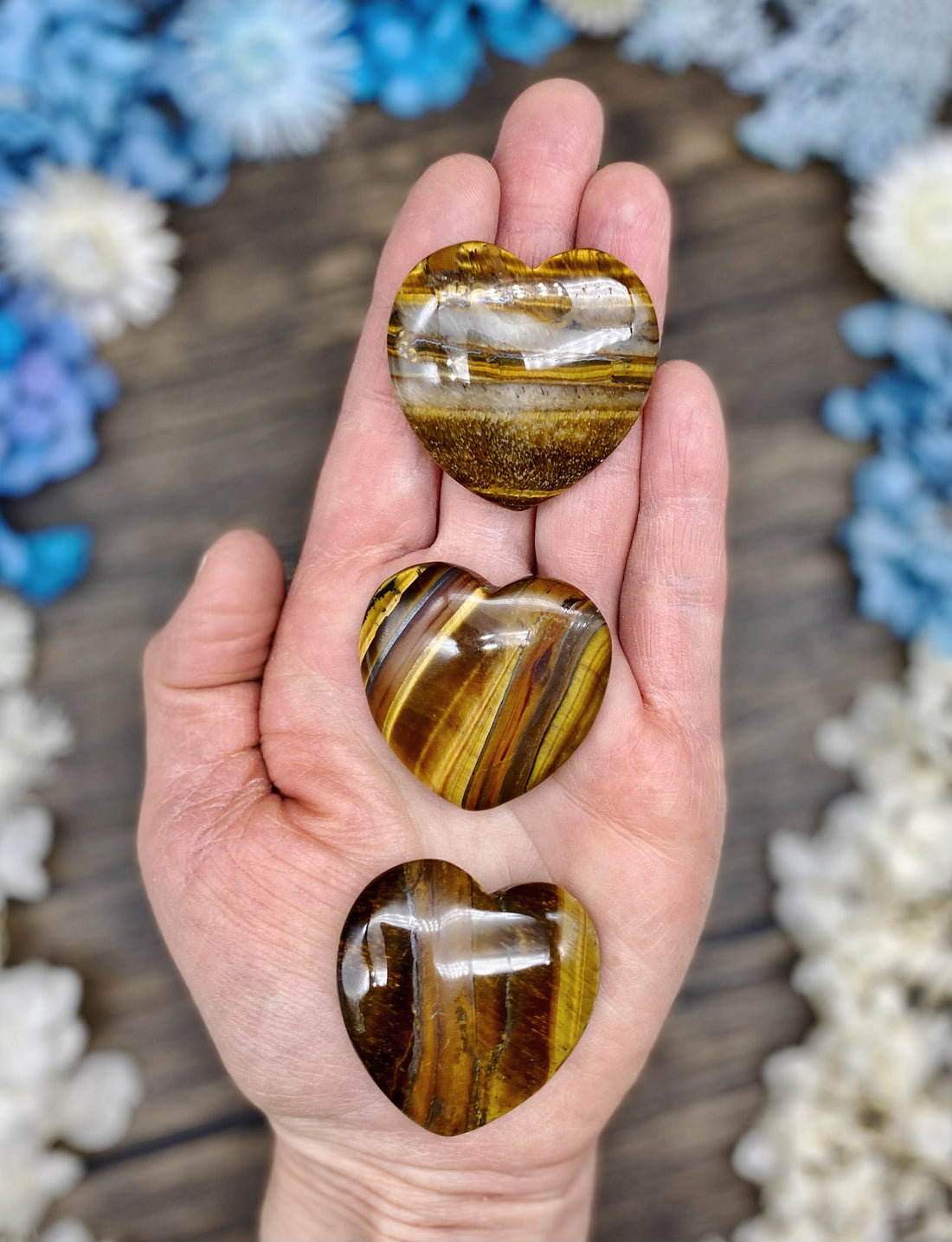 Tigers Eye Heart