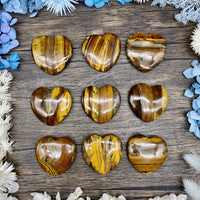 Tigers Eye Heart