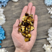 Tigers Eye Tumbled Stone Small