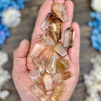 Natural Citrine Tumbled Points