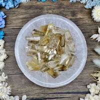 Natural Citrine Tumbled Points