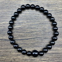 Mala Bracelet Black Obsidian Small